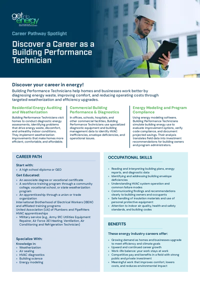 Building Performance Technician