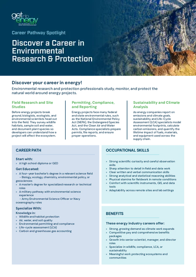 Environmental Research & Protection