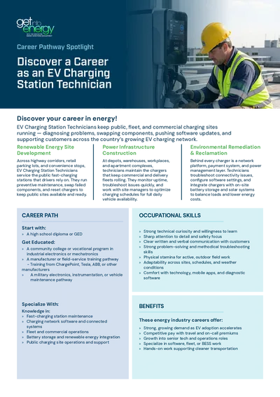 EV Charging Station Technician