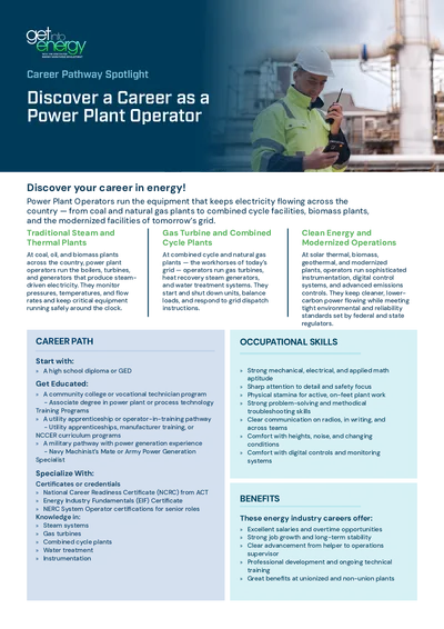 Power Plant Operator