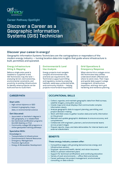 Geographic Information Systems (GIS) Technician